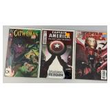 Misc. Vintage Comics Including "CAT WOMAN" And More (Bagged And Carded)