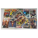 Misc. Vintage Comics Including "CAPTAIN AMERICA" And More (Bagged And Carded)