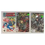 Misc. Vintage Comics Including "CABLE" And More (Bagged And Carded)