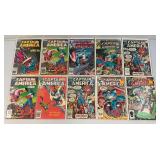 Misc. Vintage 60 Cent "CAPTAIN AMERICA" Comics (Bagged And Carded)