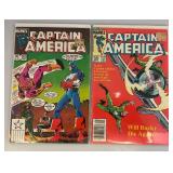 Misc. Vintage 60 Cent "CAPTAIN AMERICA" Comics (Bagged And Carded)