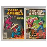 Misc. Vintage 60 Cent "CAPTAIN AMERICA" Comics (Bagged And Carded)