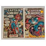 Misc. Vintage 60 Cent "CAPTAIN AMERICA" Comics (Bagged And Carded)