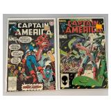 Misc. Vintage 60 Cent "CAPTAIN AMERICA" Comics (Bagged And Carded)