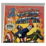 Autographed By Artist Marvel #29 "Captain America" Disassembled (Bagged And Carded)