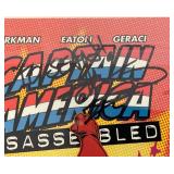 Autographed By Artist Marvel #29 "Captain America" Disassembled (Bagged And Carded)