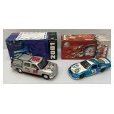 Vintage Collectible Action Brand 1:24 Scale NASCAR Die-Cast Cars Including #8 Dale Earnhardt OREO Car And #29 Kevin Harvick LOONEY TUNES Slammed Suburban (New Old Stock)