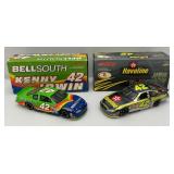 Vintage Collectible Action Brand 1:24 Scale NASCAR Die-Cast Cars Including #42 Kenny Irwin And #42 Jamie McMurray (New Old Stock)