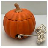 Group Of Resin And Ceramic Pumpkins