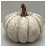 Group Of Resin And Ceramic Pumpkins