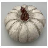 Group Of Resin And Ceramic Pumpkins