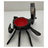 Hand Carved Wooden Crab Trinket Box