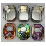 Misc. Collectible POKEMON Decorative Tins (Tins Only)