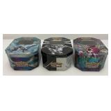 Misc. Collectible POKEMON Decorative Tins (Tins Only)