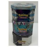 Misc. Collectible POKEMON Decorative Tins (Tins Only)