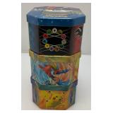 Misc. Collectible POKEMON Decorative Tins (Tins Only)