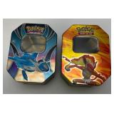 Misc. Collectible POKEMON Decorative Tins (Tins Only)