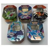 Misc. Collectible POKEMON Decorative Tins (Tins Only)