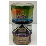 Misc. Collectible POKEMON Decorative Tins (Tins Only)