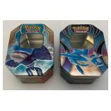 Misc. Collectible POKEMON Decorative Tins (Tins Only)