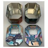Misc. Collectible POKEMON Decorative Tins (Tins Only)