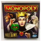 Vintage Collectible DISNEY Board Games Including Monopoly Disney VILLIANS And Disney Parks JUNGLE CRUISE Adventure Game (NEW OLD STOCK)