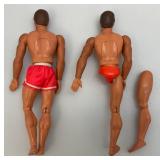 Vintage 1971 Big Jim Action Figures And Accessories (One Has bad Leg)