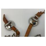 Very Cool Vintage Decorative Kids Spurs (One Strap Broken)