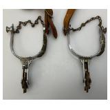 Very Cool Vintage Decorative Kids Spurs (One Strap Broken)
