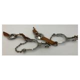 Very Cool Vintage Decorative Kids Spurs (One Strap Broken)