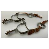 Very Cool Vintage Decorative Kids Spurs (One Strap Broken)