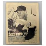 1965 Twins Autographed Photo Of Jim Kaat And Paper Signed By Bob Allison With Provenance