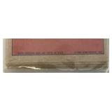 LAST ONE 1985 TOPPS WWE  HULK HOGAN Pro Wrestling Cards (Factory Sealed)