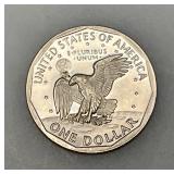 1980 (S) Susan B Anthony Cameo Close Date Wide Rim