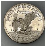 1980 (S) Susan B Anthony Cameo Close Date Wide Rim