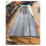FUTURE 50 Sheets of Dark Gray Galvalume Steel Siding, 12 Foot Sheets (FTL50)