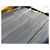 FUTURE 100 Sheets of Dark Gray Galvalume Steel Siding, 12 Foot Sheets (FTL100)