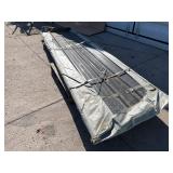 FUTURE 50 Sheets of Dark Gray Galvalume Steel Siding, 12 Foot Sheets (FTL50)