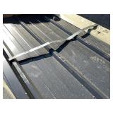 FUTURE 50 Sheets of Dark Gray Galvalume Steel Siding, 12 Foot Sheets (FTL50)