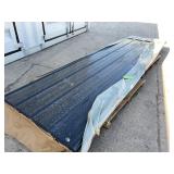 FUTURE 50 Sheets of Dark Gray Galvalume Steel Siding, 12 Foot Sheets (FTL50)