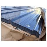 FUTURE 50 Sheets of Dark Gray Galvalume Steel Siding, 12 Foot Sheets (FTL50)