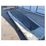 FUTURE 50 Sheets of Dark Gray Galvalume Steel Siding, 12 Foot Sheets (FTL50)