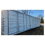CIMU0880561 // Sea Container with 4 Side Doors, 40HC, Single Trip