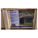 SDLANCH Galvanized Metal Livestock Shed Kit (SDLGM1220F)