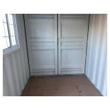 12 Foot Container Cabin w/ Side Door & Window