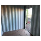12 Foot Container Cabin w/ Side Door & Window
