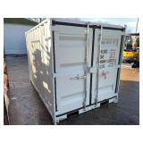 SDLANCH 10 Foot Container Cabin w/ Side Door & Window (IRGC40)