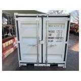 SDLANCH 10 Foot Container Cabin w/ Side Door & Window (IRGC40)