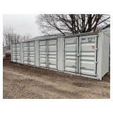 MMPU1070009 // 40 Ft High Cube Sea Container with 4 Sets of Side Doors