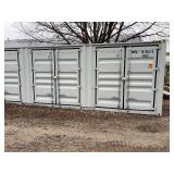 MMPU1070009 // 40 Ft High Cube Sea Container with 4 Sets of Side Doors